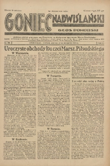 Goniec Nadwiślański: wydanie poranne: Głos Pomorski: jedyne pismo poranne na Pomorzu, poświęcone sprawom stanu średniego 1928.03.20 R.4 Nr66