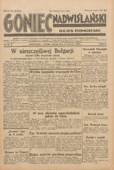 Goniec Nadwiślański: Głos Pomorski: Jedyne pismo poranne na Pomorzu, poświęcone sprawom Stanu Średniego 1928.04.24 R.4 Nr95