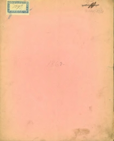 Sechster Gesch&auml;ftsbericht der Provinzial-Aktienbank des Grossherzogthums Posen in Posen [1863].