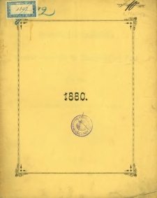 Dreiundzwanzigster Geschäftsbericht derProvinzial-Aktienbank des Grossherzogthums Posen in Posen [1880].