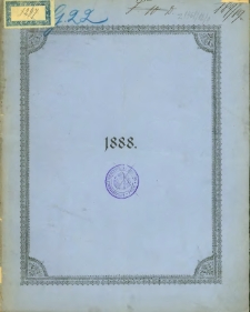 Einunddreissigster Geschäftsbericht der Provinzial-Aktien-Bank des Grossherzogthums Posen in Posen [1888].