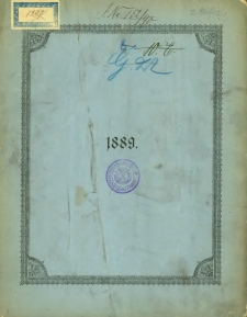 Zweiunddreissigster Geschäftsbericht der Provinzial-Aktien-Bank des Grossherzogthums Posen in Posen [1889].