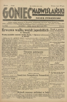 Goniec Nadwiślański: Głos Pomorski: Jedyne pismo poranne na Pomorzu, poświęcone sprawom Stanu Średniego 1928.05.08 R.4 Nr106