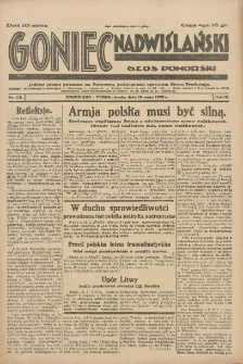 Goniec Nadwiślański: Głos Pomorski: Jedyne pismo poranne na Pomorzu, poświęcone sprawom Stanu Średniego 1928.05.16 R.4 Nr113