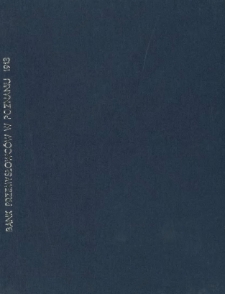 Pogląd na rozw&oacute;j Banku Przemysłowc&oacute;w w Poznaniu w roku 1913. Pięćdziesiątym i trzecim istnienia Sp&oacute;łki. Rok. 53.