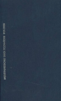 Sprawozdanie za rok 1929/30.