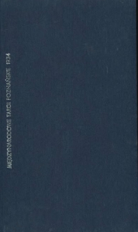 Sprawozdanie z XIII Targ&oacute;w Poznańskich 29 kwiecień - 6 maj 1934.