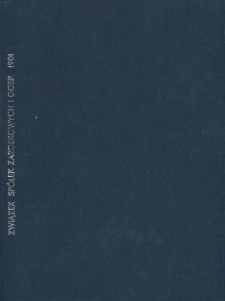 Sprawozdanie Związku Sp&oacute;łek Zarobkowych i Gospodarczych na Poznańskie i Prusy Zachodnie za rok 1901.