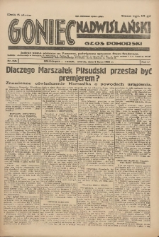 Goniec Nadwiślański: Głos Pomorski: Jedyne pismo poranne na Pomorzu, poświęcone sprawom Stanu Średniego 1928.07.03 R.4 Nr150
