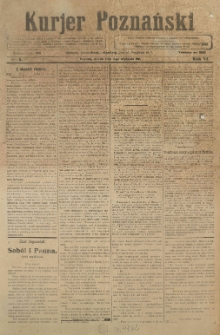 Kurier Poznański 1911.01.11 R.6 nr8
