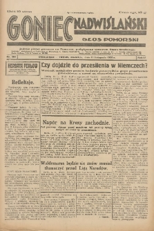 Goniec Nadwiślański: Głos Pomorski: Jedyne pismo poranne na Pomorzu, poświęcone sprawom Stanu Średniego 1928.11.15 R.4 Nr264