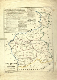 Karta pocztowa Królestwa Polskiego /; przez K. Widulińskiego Sekretarza Jeneral. Poczt. wydana na R: 1827; J. Sławiński fecit.