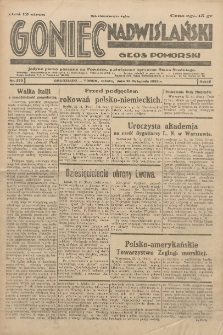 Goniec Nadwiślański: Głos Pomorski: Jedyne pismo poranne na Pomorzu, poświęcone sprawom Stanu Średniego 1928.11.24 R.4 Nr272