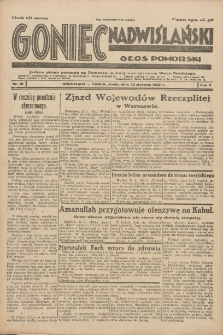 Goniec Nadwiślański: Głos Pomorski: Jedyne pismo poranne na Pomorzu, poświęcone sprawom Stanu Średniego 1929.01.23 R.5 Nr19