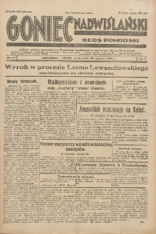 Goniec Nadwiślański: Głos Pomorski: Jedyne pismo poranne na Pomorzu, poświęcone sprawom Stanu Średniego 1929.01.26 R.5 Nr22