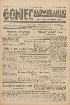 Goniec Nadwiślański: Głos Pomorski: Jedyne pismo poranne na Pomorzu, poświęcone sprawom Stanu Średniego 1929.01.31 R.5 Nr26