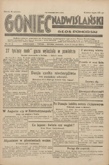 Goniec Nadwiślański: Głos Pomorski: Jedyne pismo poranne na Pomorzu, poświęcone sprawom Stanu Średniego 1929.02.17 R.5 Nr41