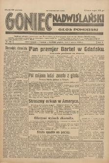Goniec Nadwiślański: Głos Pomorski: Jedyne pismo poranne na Pomorzu, poświęcone sprawom Stanu Średniego 1929.03.01 R.5 Nr50