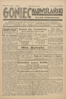 Goniec Nadwiślański: Głos Pomorski: Jedyne pismo poranne na Pomorzu, poświęcone sprawom Stanu Średniego 1929.03.10 R.5 Nr58