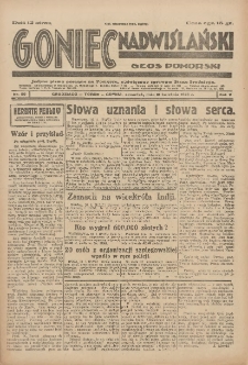 Goniec Nadwiślański: Głos Pomorski: Jedyne pismo poranne na Pomorzu, poświęcone sprawom Stanu Średniego 1929.04.18 R.5 Nr90
