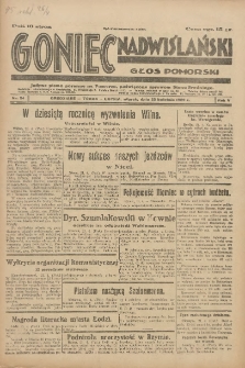 Goniec Nadwiślański: Głos Pomorski: Jedyne pismo poranne na Pomorzu, poświęcone sprawom Stanu Średniego 1929.04.23 R.5 Nr94
