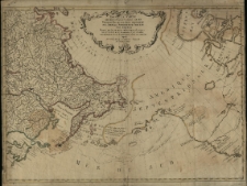 Nouvelle carte des desouvertes faites par des vaisseaux russes, aux côtes inconnues de l'Amerique Septentrionale avec les pais adiacents