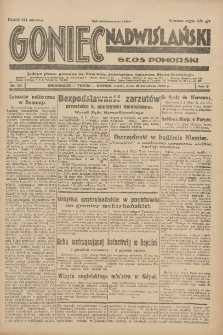 Goniec Nadwiślański: Głos Pomorski: Jedyne pismo poranne na Pomorzu, poświęcone sprawom Stanu Średniego 1929.04.10 R.5 Nr83