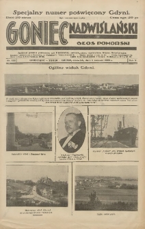 Goniec Nadwiślański: Głos Pomorski: Jedyne pismo poranne na Pomorzu, poświęcone sprawom Stanu Średniego 1929.06.06 R.5 Nr128