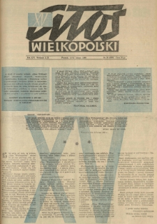 Głos Wielkopolski. 1960.02.14-15 R.16 nr38 Wyd.AB