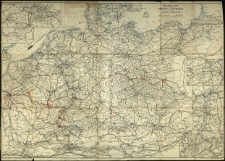 Eisenbahn-Karte von Mittel-Europa zu Hendschel's Telegraph