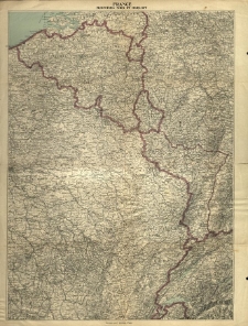 France. Fronti&egrave;res nord et nord-est