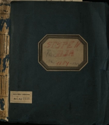 Stypendia od 1.10.1884. Listy stypendyst&oacute;w do Zygmunta Celichowskiego i Władysława Zamoyskiego, wykazy zasiłk&oacute;w, kwity pieniężne, świadectwa