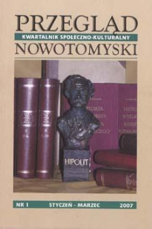 Przegląd Nowotomyski Nr 1/2007