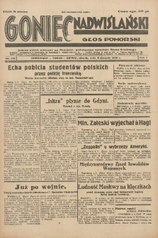 Goniec Nadwiślański: Głos Pomorski: Jedyne pismo poranne na Pomorzu, poświęcone sprawom Stanu Średniego 1929.08.06 R.5 Nr179