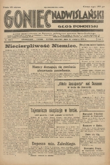 Goniec Nadwiślański: Głos Pomorski: Jedyne pismo poranne na Pomorzu, poświęcone sprawom Stanu Średniego 1929.08.22 R.5 Nr192