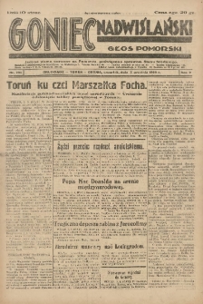 Goniec Nadwiślański: Głos Pomorski: Jedyne pismo poranne na Pomorzu, poświęcone sprawom Stanu Średniego 1929.09.05 R.5 Nr204