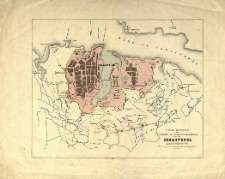 Carte generale des travaux d'attaque et de defense devant Sebastopol jusqu'au 8 septembre 1855. Dressee d'apr&egrave;s des documents officiels francais, anglais et russes