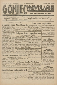 Goniec Nadwiślański: Głos Pomorski: Jedyne pismo poranne na Pomorzu, poświęcone sprawom Stanu Średniego 1929.09.15 R.5 Nr213