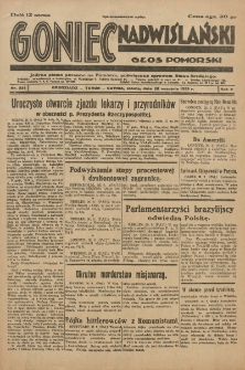Goniec Nadwiślański: Głos Pomorski: Jedyne pismo poranne na Pomorzu, poświęcone sprawom Stanu Średniego 1929.09.28 R.5