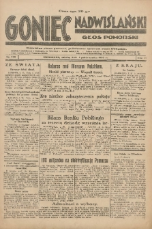 Goniec Nadwiślański: Głos Pomorski: Jedyne pismo poranne na Pomorzu, poświęcone sprawom Stanu Średniego 1929.10.04 R.5 Nr229