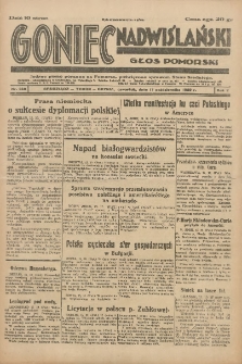 Goniec Nadwiślański: Głos Pomorski: Jedyne pismo poranne na Pomorzu, poświęcone sprawom Stanu Średniego 1929.10.17 R.5 Nr240