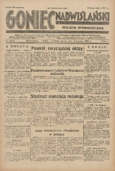 Goniec Nadwiślański: Głos Pomorski: Jedyne pismo poranne na Pomorzu, poświęcone sprawom Stanu Średniego 1929.12.14 R.5 Nr289