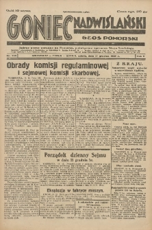 Goniec Nadwiślański: Głos Pomorski: Jedyne pismo poranne na Pomorzu, poświęcone sprawom Stanu Średniego 1929.12.21 R.5 Nr295