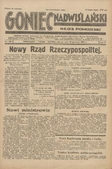Goniec Nadwiślański: Głos Pomorski: Jedyne pismo poranne na Pomorzu, poświęcone sprawom Stanu Średniego 1929.12.31 R.5 Nr301