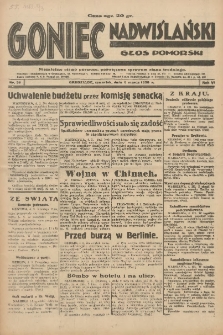 Goniec Nadwiślański: Głos Pomorski: Niezależne pismo poranne, poświęcone sprawom stanu średniego 1930.03.06 R.6 Nr54