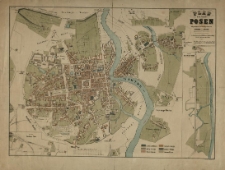 Plan der Stadt Posen