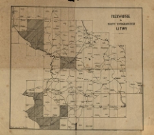Przewodnik do mappy topograficznej Litwy