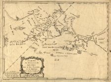 Carte des decouverts des Russes dans la Mer Orientale et en Amerique. Pour servir &agrave; l'assai sur le commerce de la Russie. Gerardin scripsit. Croisey sclupsit