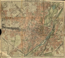 Brunn's Plan von M&uuml;nchen. Gez. von Oscar Brunn