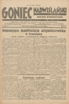 Goniec Nadwiślański: Głos Pomorski: Niezależne pismo poranne, poświęcone sprawom stanu średniego 1930.03.18 R.6 Nr64